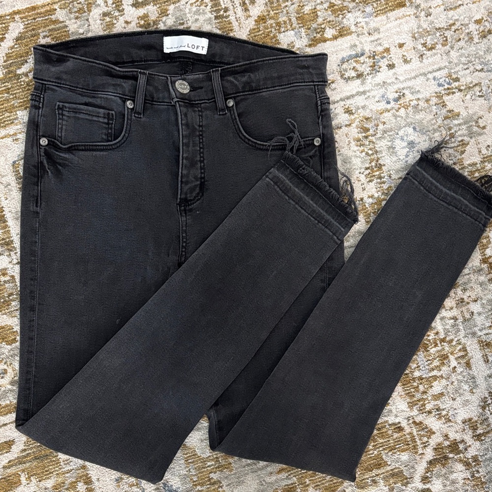 LOFT Women's Charcoal Jeans